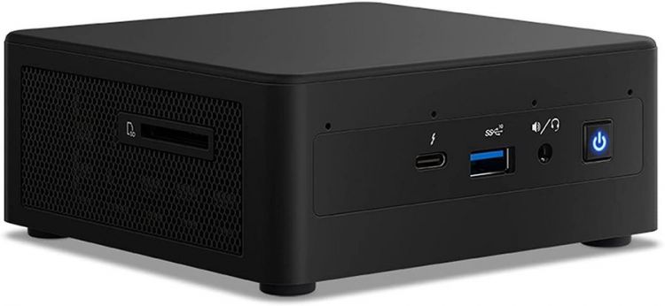 Платформа Intel RNUC11PAHI70000 i7-1165G7, 2xDDR4, 2.5 HDD/SSD, M.2, Iris Xe graphics, Glan, WiFi, BT, 4*USB 3.2, 2*Thunderbolt 3, HDMI, mDP, SDXC, b