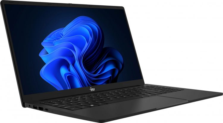 Ноутбук iRu Strato 15ALI 2059127 i7-1255U/16GB/512GB SSD/Iris Xe graphics/15.6 IPS/WiFi/BT/cam/Win11Pro/black