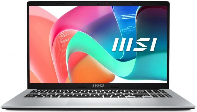 Ноутбук MSI Modern 15 F13MG-087XRU 9s7-15s122-087 i5-1335U/16GB/1TB SSD/Iris Xe graphics/15.6/IPS/noOS/серебристый