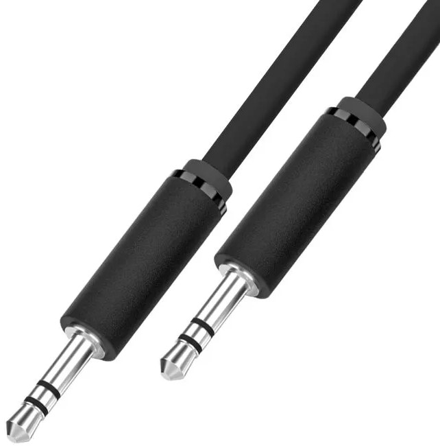 Кабель 4PH 4PH-R90256 1.5m аудио jack 3,5mm/jack 3,5mm черный, M/M, экран, стерео, 1000726587