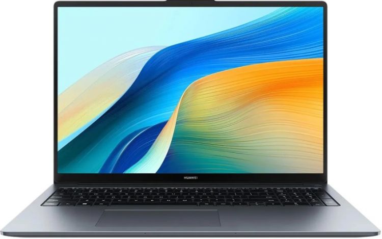Ноутбук Huawei MateBook D16 (2024) i5-12450H/16GB/512GB SSD/UHD Graphics/16 FHD IPS/WiFi/BT/cam/noOS/space gray