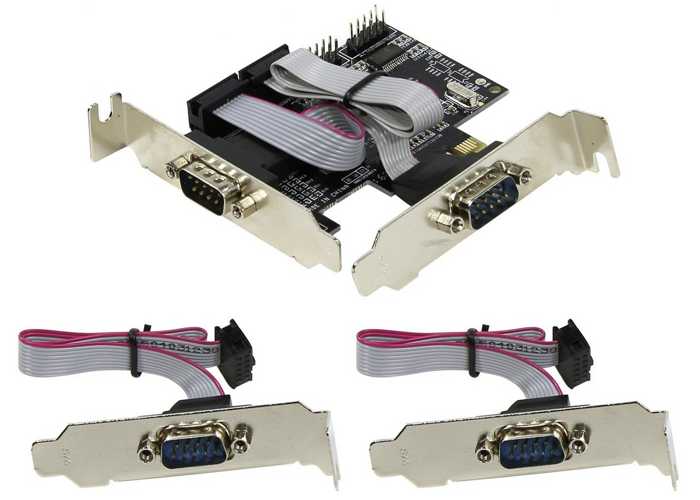 Контроллер расширения ORIENT XWT-PE4SV2LP PCI-E to COM 4-port (WCH CH384) Low Profile