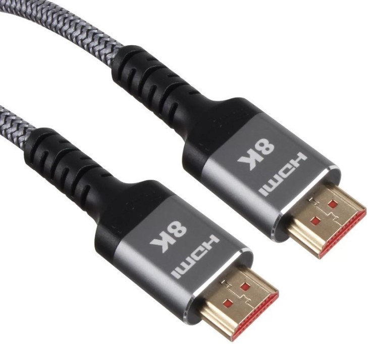 Кабель интерфейсный HDMI-HDMI iOpen ACG859A-3.0 19M/M,ver. 2.1 8KX60Hz (Econom) оплетка 3m iOpen