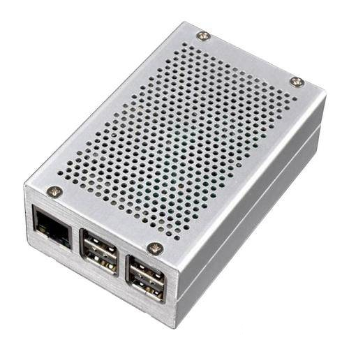  Корпус ACD RA193 Heat Dispersion Metal Aluminium Alloy Case for Raspberry Pi 3, Silver