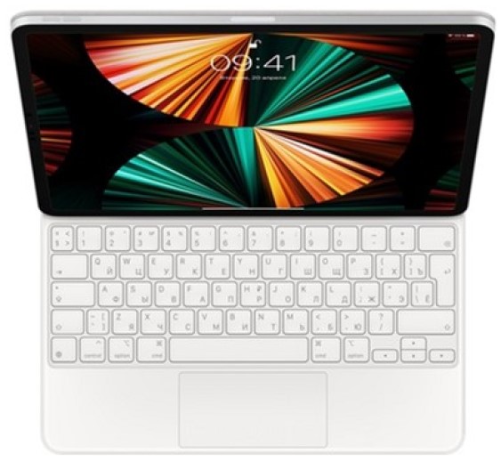 Клавиатура Apple Magic Keyboard MJQL3RS/A for iPad Pro 12.9-inch (6/4th generation) - White