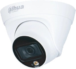 Камеры купольные Видеокамера IP Dahua DH-IPC-HDW1239T1P-LED-0280B-S6 2.8-2.8мм цв. корп.:белый