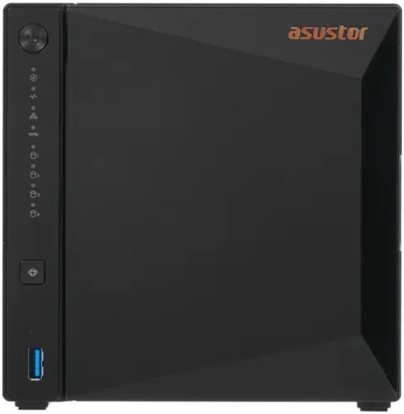 Сетевой накопитель данных ASUSTOR 90IX01L1-BW3S00 AS3304T V2 4-Bay NAS/MPl/ARM64 64-bit 1.7GHz/2GBDDR4/noHDD,LFF(HDD,SSD),/1x2.5GbE(LAN)/3 xUSB3.2