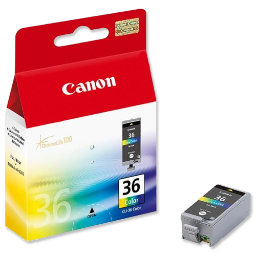 Картридж Canon CLI-36 1511B001 для PIXMA IP100/MINI260 цветной
