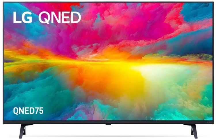 Телевизор LG 43QNED756RA.ARUB 43, черный титан, 3840x2160, 16:9 (DVB-T DVB-T2 DVB-C DVB-S DVB-S2), USB, WiFi, Smart TV (RUS)