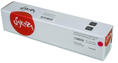 Картридж Sakura SAC13S050188 для EPSON Aculaser C1100, пурпурный, 4 000 к.