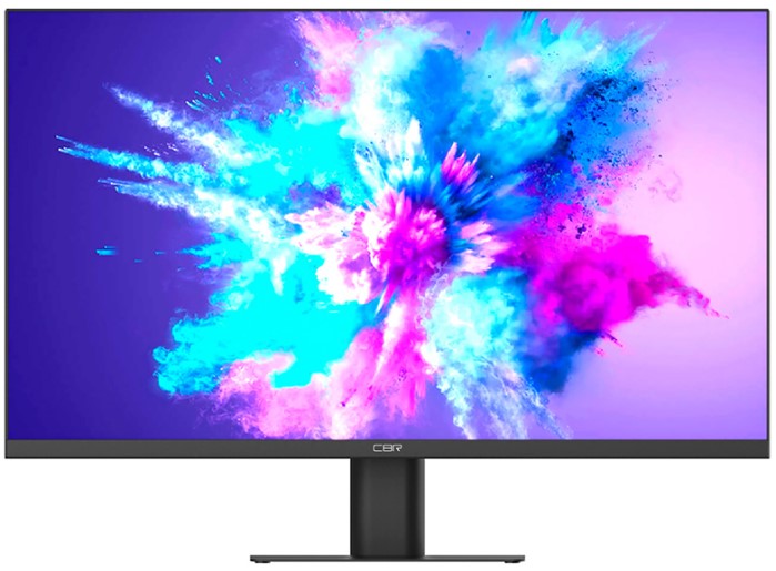 Монитор 23,8 CBR LCD-MF2402-OPC LCD безрамочный, IPS, 1920x1080, 75Гц, SPK, DP, HDMI, VGA, FreeSync, черный, кабели DP, HDMI, VGA 1.5м в комплекте