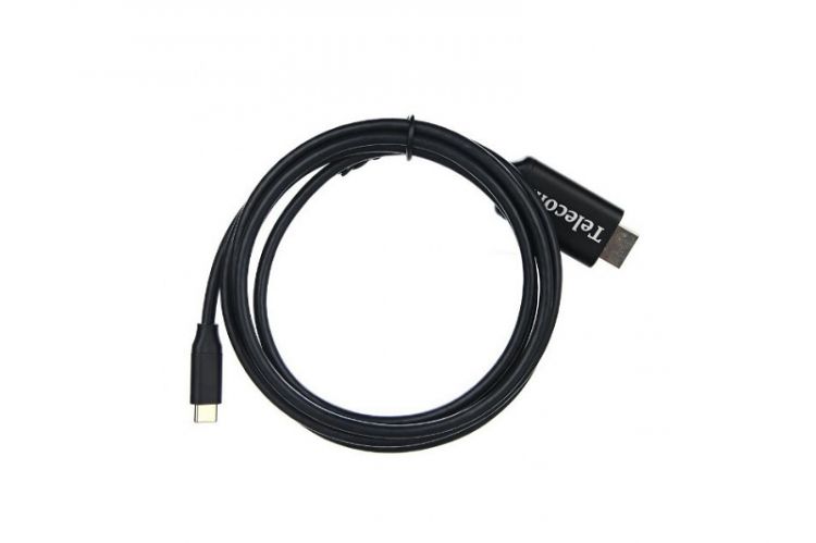 Кабель-адаптер Telecom TCC008-1.8M USB3.1 Type-C(M)/HDMI A(M), 4K/60Hz, 1.8m