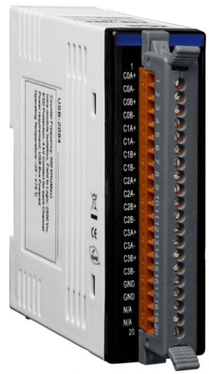 Модуль ICP DAS USB-2084 4/8-channel Counter/Frequency/Encoder Module (RoHS)