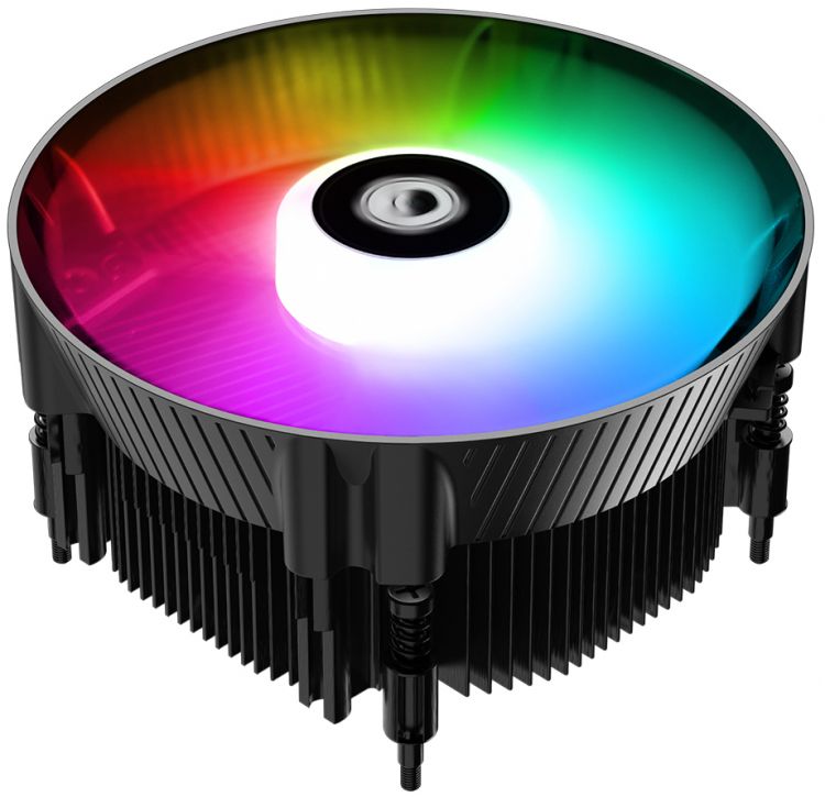 Кулер ID-Cooling DK-07i RAINBOW LGA1700 (TDP 125W, 61.5CFM, 500-1800RPM, 4Pin PWM, FAN 120mm, Dynamic Multi-Color LED) BOX