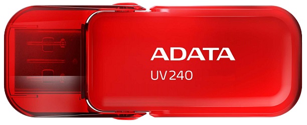  Накопитель USB 2.0 32GB ADATA UV240 красный