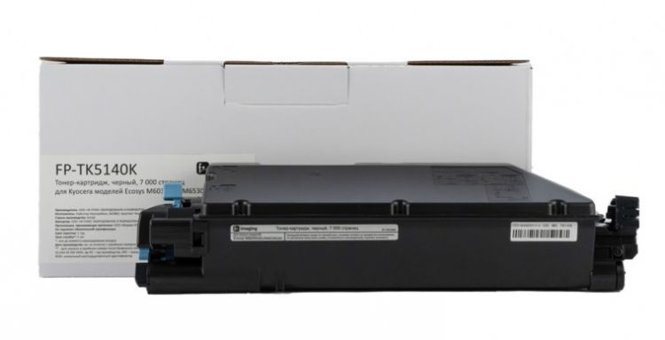 Тонер-картридж Fplus FP-TK5140K черный, 7 000 страниц, для Kyocera моделей Ecosys M6030cdn/M6530cdn