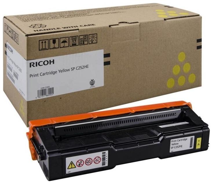 Картридж Ricoh Yellow SP C252HE 407719 желтый SP C252DN/C252SF 6000 отпечатков