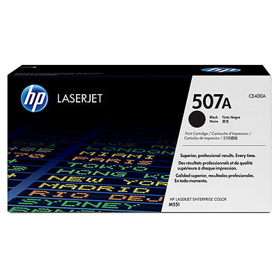 HP картриджи для лазерных принтеров и МФУ Картридж HP 507A CE400A для Color LaserJet M551/M575 черный