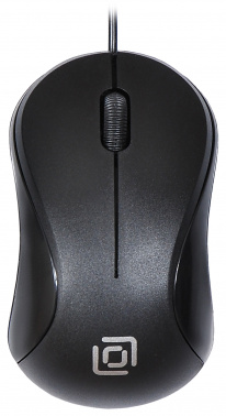 Мышь Oklick 115S 711636 черный оптическая (1000dpi) USB для ноутбука (3but)
