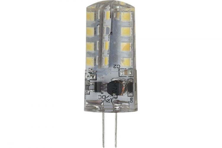 Лампа светодиодная ЭРА Б0033193 LED JC-3W-12V-827-G4 (диод, капсула, 3Вт, тепл, G4)