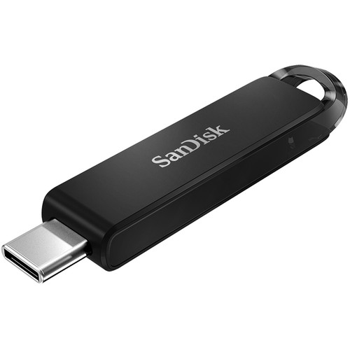 Накопитель USB 3.1 128GB SanDisk CZ460 Флеш накопитель 128GB SanDisk CZ460 Ultra Type-C, USB Type-C, Black