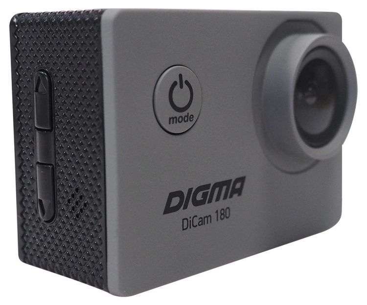 Экшн-камера Digma DiCam 180 DC180 серая