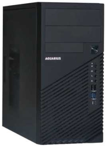 Компьютер Aquarius Pro P30 K44 MT P30K441K3718C262O02NWNKTNN3 i3-10105/8GB/1TB HDD/256GB SSD/UHD Graphics/2.5xGbitEth/WiFi/BT/400W/мышь/клавиатура/noO