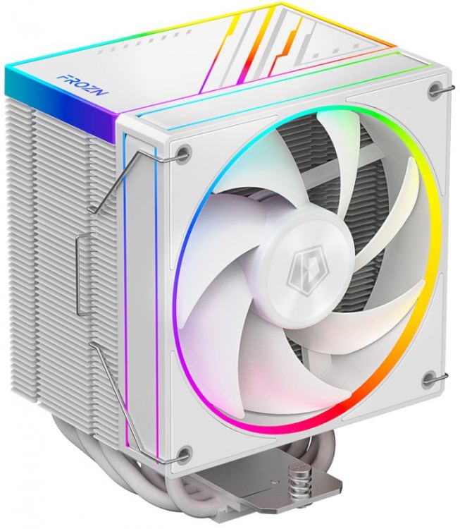 Кулер ID-Cooling FROZN A610 ARGB WHITE LGA20XX/1851/1700/1200/115X/AM5/AM4 (120mm fan, 500-2000rpm, 78CFM, 29.9dBA, 250W TDP, 4-pin PWM/5V 3-pin ARGB