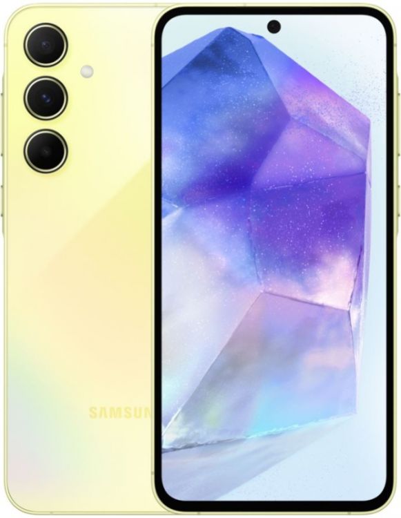 Смартфон Samsung Galaxy A55 5G 8/128GB SM-A556EZYACAU Awesome Lemon