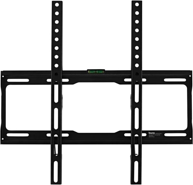 Кронштейн настенный Buro FX0S BM35A74FF0 для телевизора черный 22-65 макс.35кг настенный фиксированный (1910120)