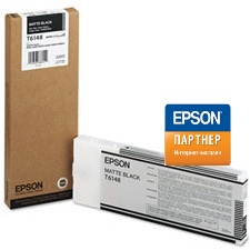EPSON картриджи для широкоформатных принтеров Картридж Epson C13T614800 для принтера Stylus Pro 4450 (220ml) матовый чёрный