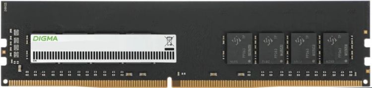 Модуль памяти DDR4 8GB Digma DGMAD43600008S 3600MHz PC4-28800 CL18 288-pin 1.35В single rank Ret