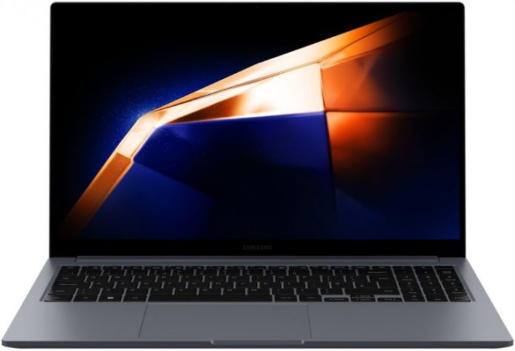 Ноутбук Samsung Galaxy Book4 NP750XGK-KG1IN Core 5 120U/8GB/512GB SSD/graphics/15.6 FHD IPS/noDVD/WiFi/BT/cam/Win11Home/gray