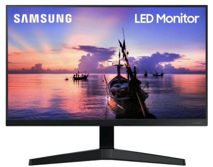 Монитор 27 Samsung F27T350FHR black, IPS, 1920x1080, 75Hz, 5ms, 250cd/m2, 178°/178°, 1000:1, VGA, HDMI