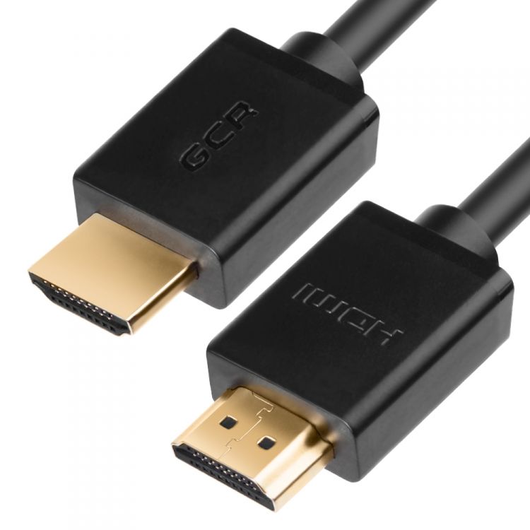 Кабель интерфейсный HDMI удлинитель GCR GCR-HM410-3.0m 01179, v1.4 M/M черный, OD7.3mm, 30/30 AWG, позолоч. контакты, Ethernet 10.2 Гбит/с, 3D, 4K, эк