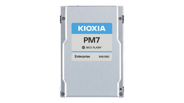 Накопитель SSD 2.5'' Toshiba (KIOXIA) KPM7VRUG7T68 PM7-R, 7.68TB, SAS 24G, 4200/4100 MB/s, IOPs 720K/175K, TBW 14016