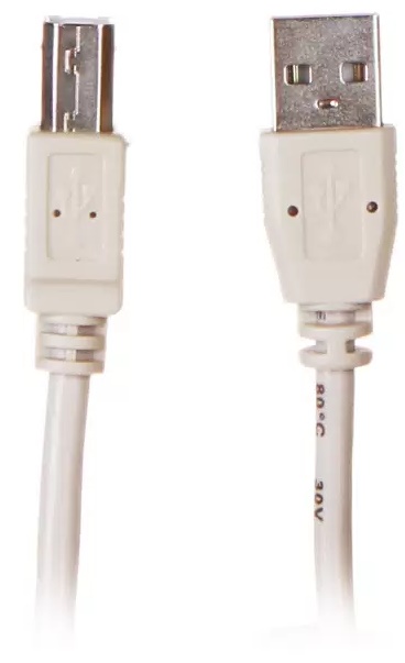 Кабель Delux USBC1001_1_5M USB A (M) - USB B (M), 1.5м