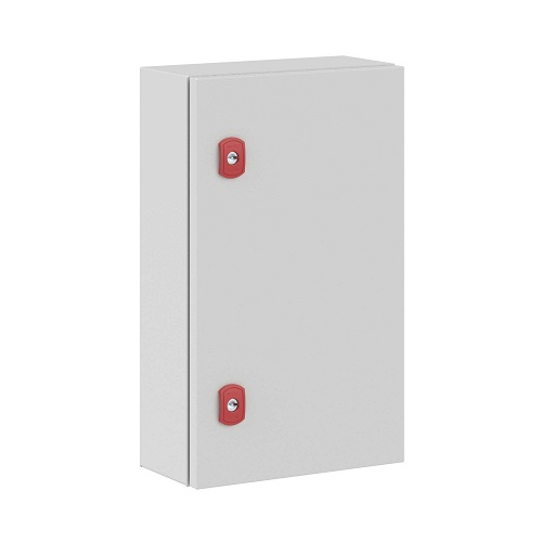 Шкаф навесной DKC R5ST0531 серия ST, с глухой дверью, 500 х 300 х 150мм, IP66, с монтажной панелью, RAM Block