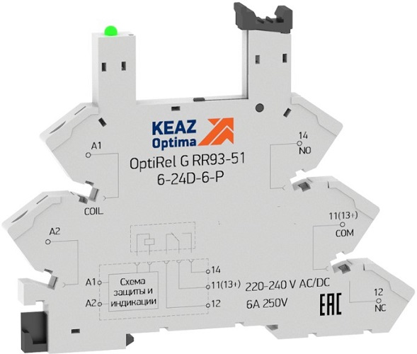 Разъем КЭАЗ 281158 OptiRel G RR93-51-12-24U-6-P