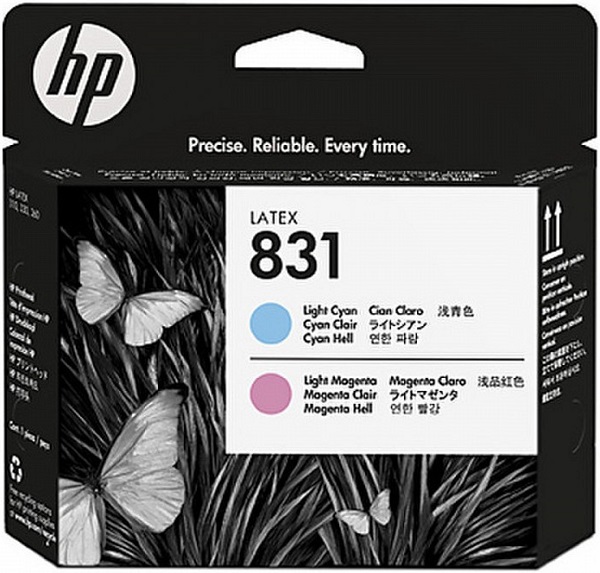 Печатающая головка HP 831 CZ679A светло-пурпурная/светло-голубая для HP Latex 310/330/360/370