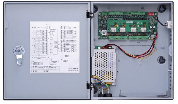   Xcom-Shop Контроллер Dahua DHI-ASC1202C-D на 2 двери (2-сторонний доступ), 100,000 карт и 150,000 записей, встр. Ист. Питания, поддержка АКБ