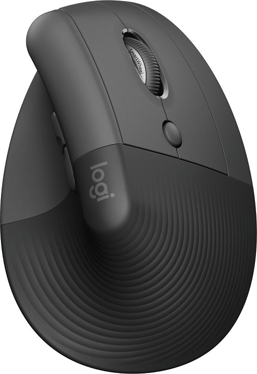 Мышь Wireless Logitech Lift 910-006485 графитовый оптическая (4000dpi) USB