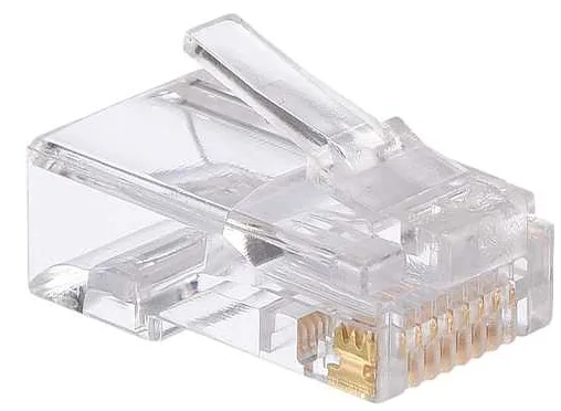 Коннектор GoPower 00-00028939 RJ-45 (m) кат.5е (цена за упаковку) 100шт. (1/25) (1000774156)