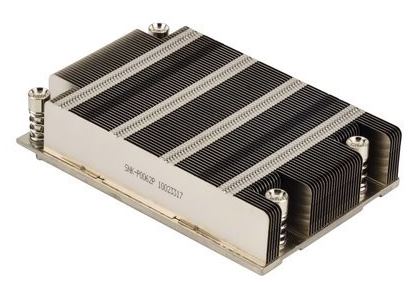  Xcom-Shop Радиатор Supermicro SNK-P0062PM 1U Passive Front CPU HS, 30W mm Mid Air CH, H11 2U4N BigTwin