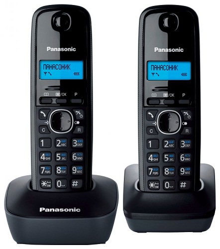 Телефон DECT Panasonic KX-TG1612RUH