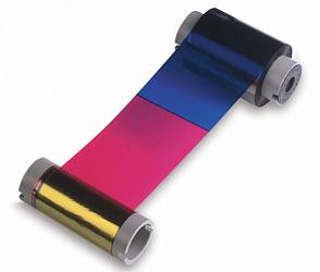 Красящие ленты FARGO  Xcom-Shop Лента полноцветная Fargo 84050 YMC 750 отпечатков