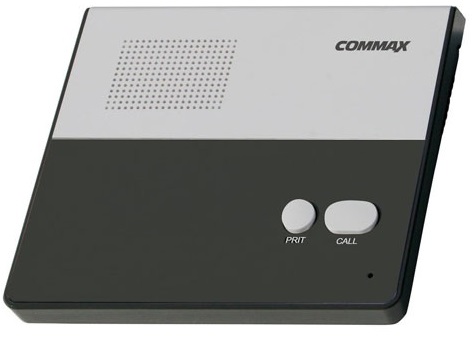 Переговорное устройство COMMAX CM-800S Абонентская станция для CM-810, функция внутренней связи, 2-х проводная линия, питание 12В, 200мА