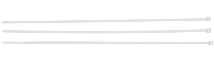 Стяжка нейлоновая не открывающаяся TWT TWT-CV-300 пластиковая 3,6х300мм, 100шт