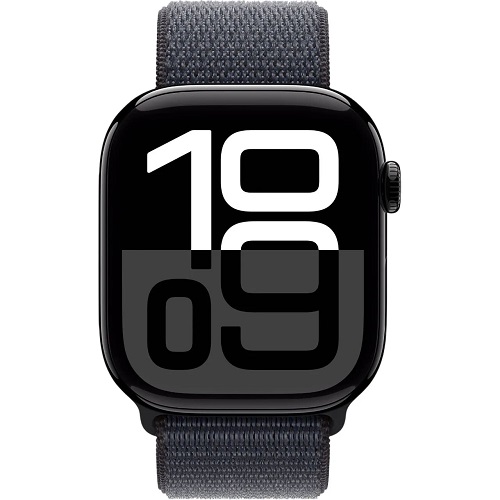 Часы Apple Watch Series 10 GPS 42mm MWWG3 Jet Black Aluminium Case with Ink Sport Loop