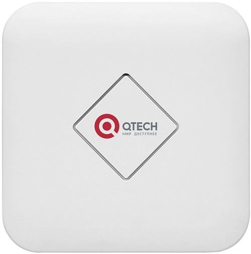 Точка доступа QTECH QWP-420-AC диапазон частот 2.400-2.480 и 5.150-5.850 ГГц, 300/900 Мбит/c, 802.11 a/b/g/n/ac, PoE 802.3af, 2x2 MU-MIMO, питание PoE